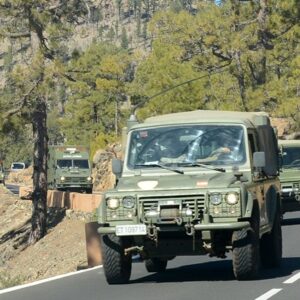 Exército na apoiar as buscas.